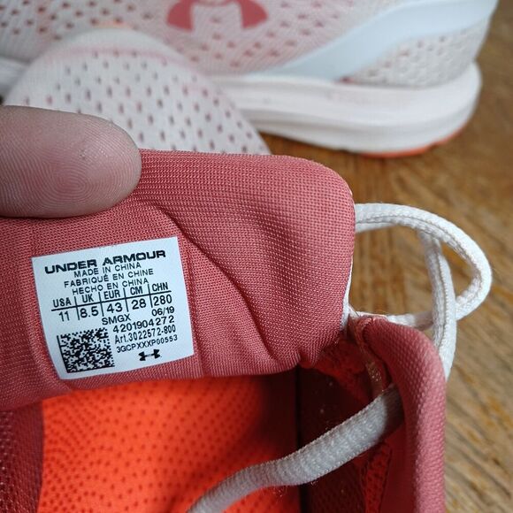 Under Armour Charged Impulse Mojave Dawn Apex Running W Size 11 (135 Box 16) - Picture 10 of 10